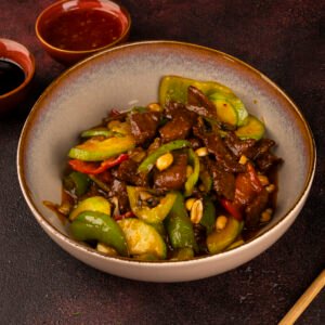 ACILI MANTARLI DANA ETİ