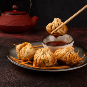 Kızarmış Çin Mantısı(4Adet)