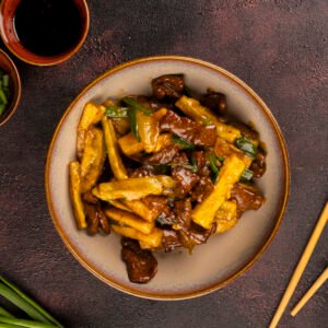 PATLICAN VE TOFULU ÇITIR DANA ETİ