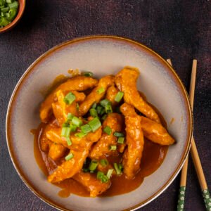 ZENCEFİL SOSLU ÇITIR TAVUK