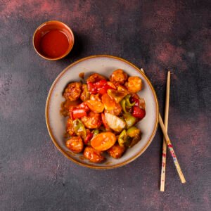 TATLI EKŞİ SOSLU TAVUK