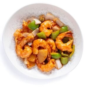 tatlı ekşi soslu karides