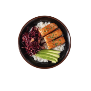 teriyaki somon bowl