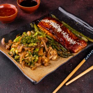 teriyaki soslu somon